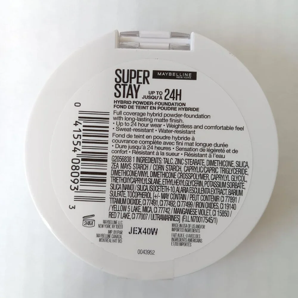 Maybelline container sealed